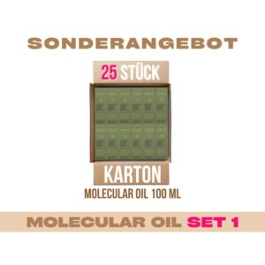 SONDERANGEBOT - MOLECULAR OIL SET 1: 25 Molecular Oil 100 ml