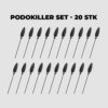 SET 3: PODOKILLER BLACK - 20 Stück